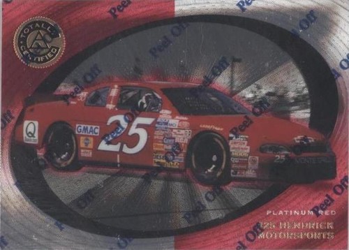 1997 Pinnacle Totally Certified - Ricky Craven #59