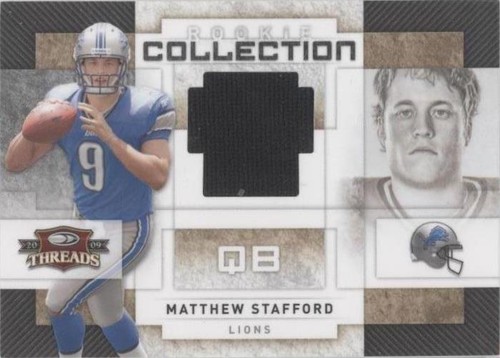 2009 Donruss Threads Matthew Stafford #10