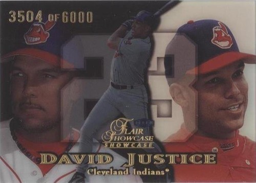 1999 Flair Showcase - David Justice #111