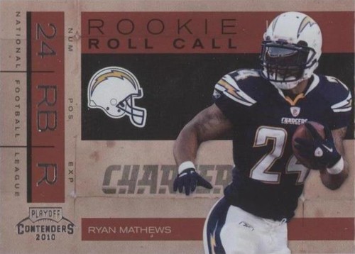 2010 Playoff Contenders Ryan Mathews #6