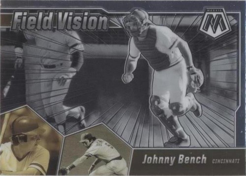 2021 Panini Mosaic - Johnny Bench #FV8