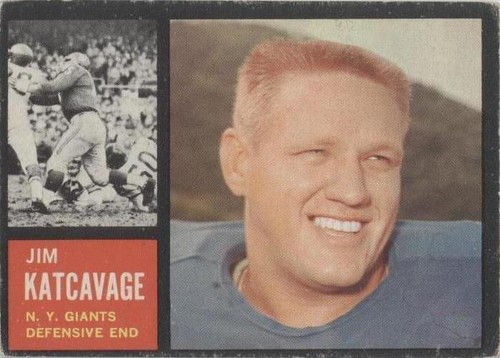 1962 Topps Jim Katcavage #109