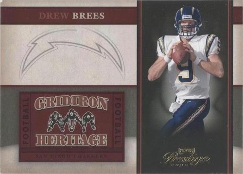 2006 Playoff Prestige Drew Brees #GH 17