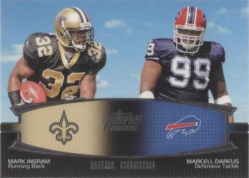 2011 Topps Prime Marcell Dareus Mark Ingram #DC-ID