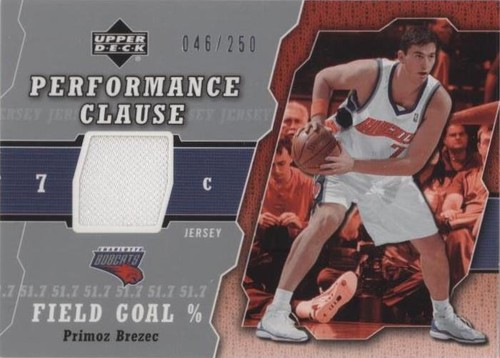 2005-06 Upper Deck - Primoz Brezec #PCJ-PB