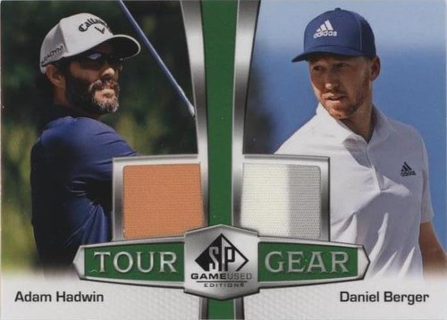 2024 SP Game Used - Adam Hadwin Daniel Berger #TG2-BH