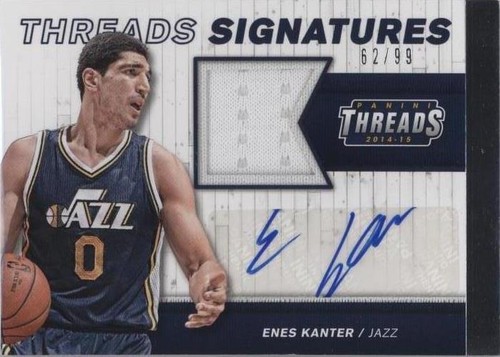 2014-15 Panini Threads - Enes Kanter #45