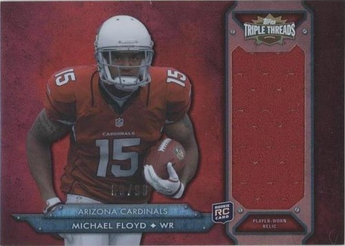 2012 Topps Triple Threads Michael Floyd #TTRJR-32