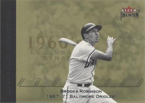 2002 Fleer Premium - Brooks Robinson #19 LD