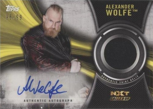 2018 Topps WWE NXT - Alexander Wolfe #AR-AW