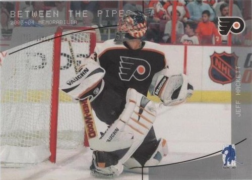 2003-04 In the Game Be A Player Memorabilia - Jeff Hackett #125