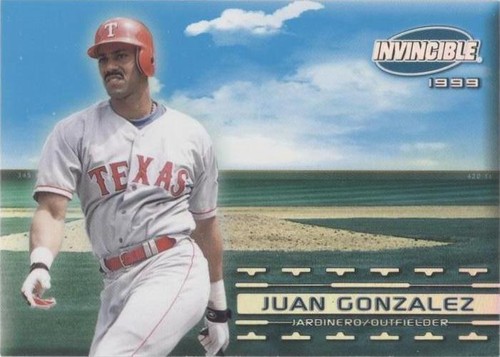 1999 Pacific Invincible - Juan González #20