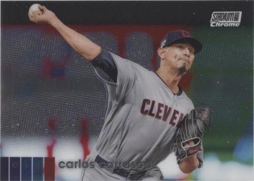 2020 Topps Stadium Club Chrome - Carlos Carrasco #312