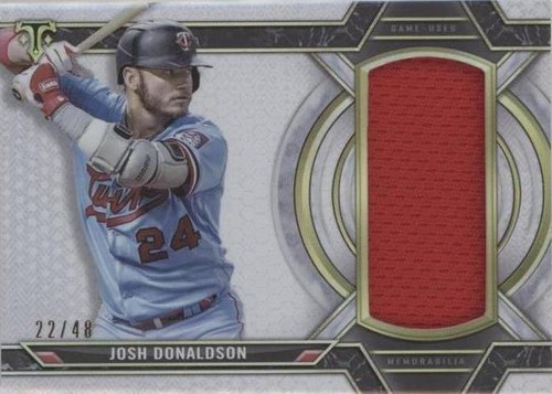 2021 Topps Triple Threads - Josh Donaldson #SJR-JDN
