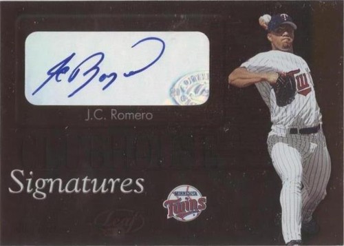 2003 Leaf - J.C. Romero #4