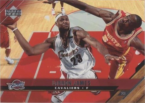 2005-06 UPPER DECK LEBRON JAMES ROOKIE OF THE YEAR 23 #LJ36
