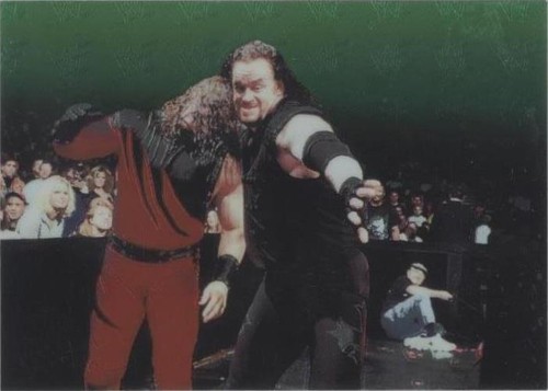 1999 Comic Images WWF SmackDown! Chromium - Kane Undertaker #56
