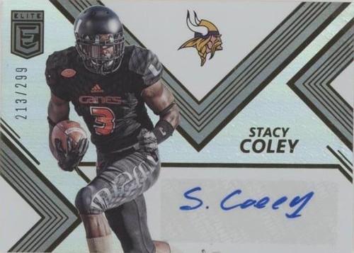 2017 Donruss Elite Stacy Coley #RA41
