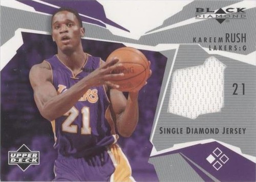 2003-04 Upper Deck Black Diamond - Kareem Rush #BD-KR