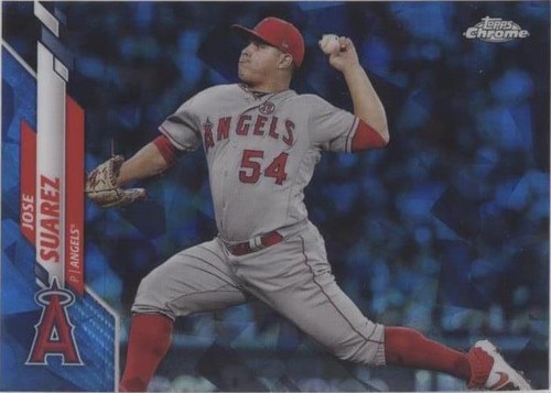 2020 Topps Chrome Update Series Sapphire Edition - Jose Suarez #U-46