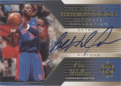 その他 UD Ben Wallace auto card 2004-05 Ben Wallace Auto UD Ultimate Collection SGC 8 PSA
