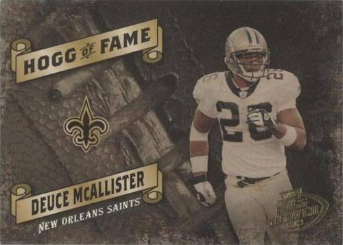 2003 Playoff Hogg Heaven Deuce McAllister #HF-24