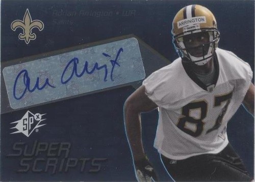2008 SPx Adrian Arrington #SSS3