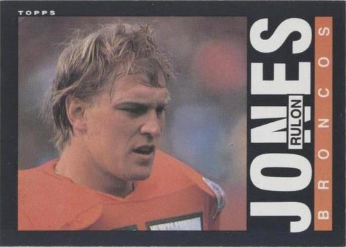 1985 Topps Rulon Jones #243