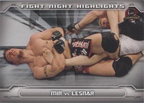 2014 Topps UFC Champions - Brock Lesnar Frank Mir #FNHA-FM