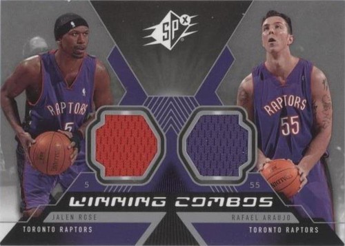 2005-06 SPx - Rafael Araujo/Jalen Rose #WC-RA