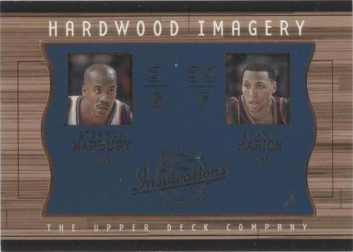 2001-02 Upper Deck Inspirations - Stephon Marbury/Shawn Marion #SM/SM
