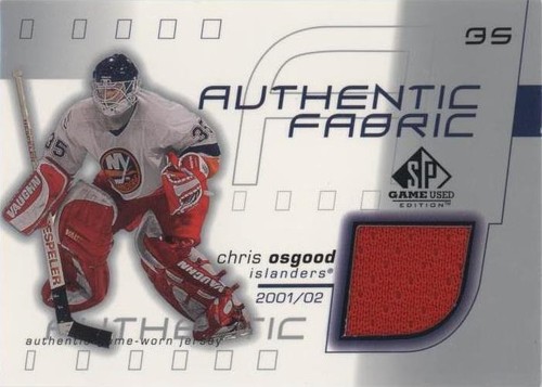 2001-02 SP Game Used Edition - Chris Osgood #AF-CO