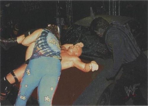 2000 Comic Images WWF No Mercy - Dude Love Steve Austin #61