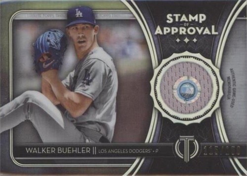 2020 Topps Tribute - Walker Buehler #SOA-WB