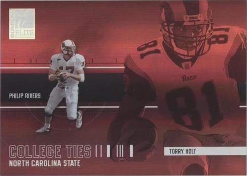 2004 Donruss Elite Philip Rivers Torry Holt #CT-2