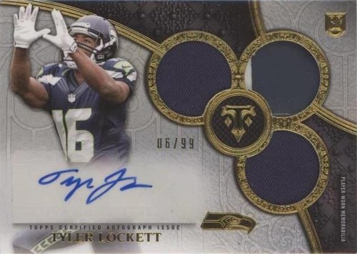 2015 Topps Triple Threads Tyler Lockett #136