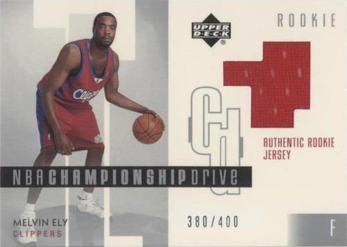 2002-03 Upper Deck Championship Drive - Melvin Ely #120