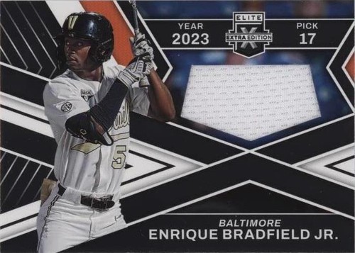 2023 Panini Elite Extra Edition - Enrique Bradfield #FR-EBJ