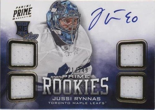 2012-13 Panini Prime - Jussi Rynnas #147
