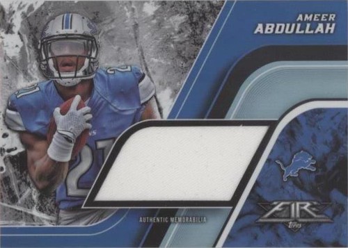 2015 Topps Fire Ameer Abdullah #FJR-AA