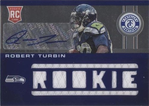 2012 Totally Certified Robert Turbin #227