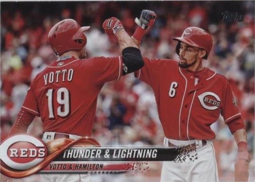 2018 Topps Update Series - Billy Hamilton Joey Votto #US87