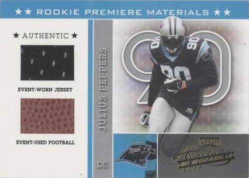 2002 Playoff Absolute Memorabilia Julius Peppers #220