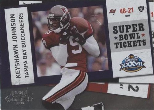 2010 Playoff Contenders Keyshawn Johnson #74