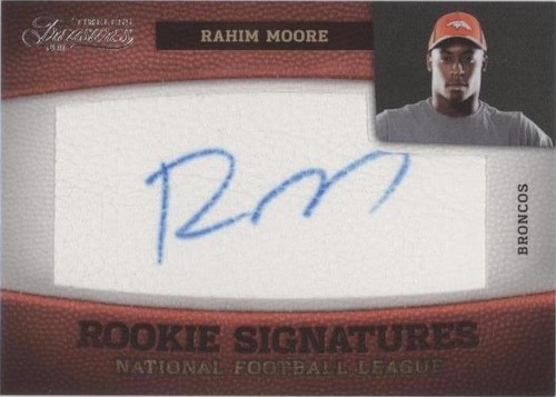 2011 Panini Timeless Treasures Rahim Moore #196