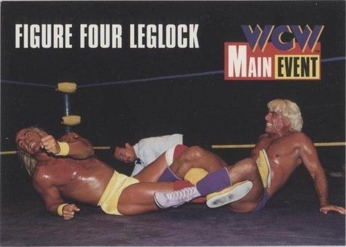 1995 CARDZ WCW Main Event - Hulk Hogan Ric Flair #66