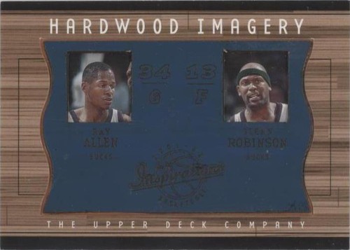 2001-02 Upper Deck Inspirations - Glenn Robinson/Ray Allen #RA/GR