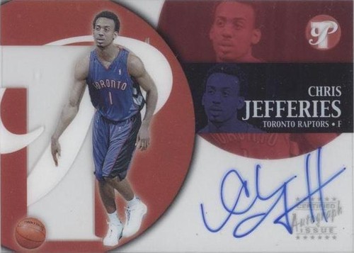 2002-03 Topps Pristine - Chris Jefferies #PE-CJ