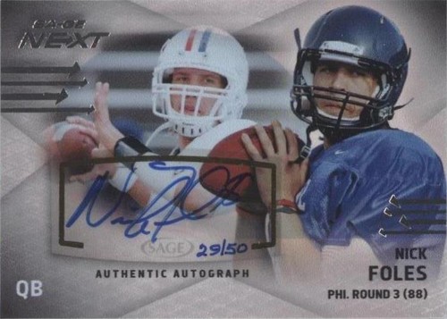 2012 SAGE Next Nick Foles #SA-15