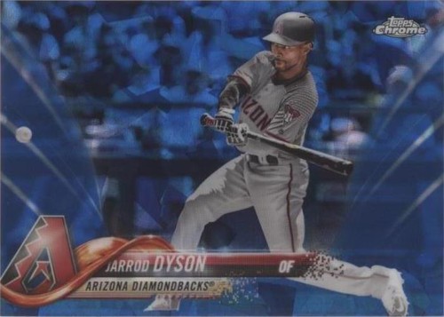 2018 Topps Chrome Sapphire Edition - Jarrod Dyson #490